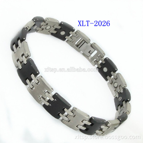 Americal most popular stainless steel v care magnetic bracelet